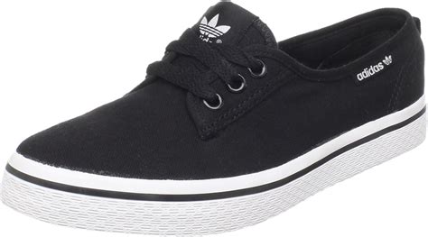 adidas originals honey plimsole black black white .